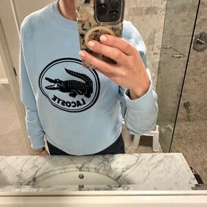 Lacoste alligator sweatshirt
